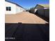 The spacious backyard is ready for your landscaping dreams at 14860 S Capistrano Rd, Arizona City, AZ 85123