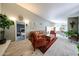 Cozy living area featuring a fireplace, comfortable seating, and an open layout at 1500 N Markdale -- # 68, Mesa, AZ 85201