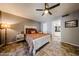 Primary bedroom featuring ensuite bathroom and a neutral palette at 1500 N Markdale -- # 68, Mesa, AZ 85201
