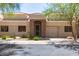 Inviting single-story home featuring a well-manicured front yard and an attached one car garage at 16450 E Avenue Of The Fountain Ave # 11, Fountain Hills, AZ 85268