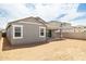 View of the backyard and patio at 17773 W Onyx Ave, Waddell, AZ 85355
