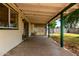 Large covered patio perfect for relaxing and enjoying the backyard at 2215 W Straford Dr, Chandler, AZ 85224