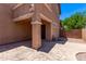 Outdoor covered patio space with concrete flooring at 2547 E Vermont Dr, Gilbert, AZ 85295