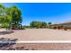 Community sand volleyball court set up with net, ready for a game at 2547 E Vermont Dr, Gilbert, AZ 85295