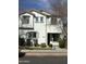 Charming two-story home with a well-maintained front yard and lush landscaping at 3480 E Sheffield Rd, Gilbert, AZ 85296