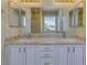 Bathroom featuring a double vanity, granite countertop, and modern fixtures at 3634 N Desert Oasis --, Mesa, AZ 85207