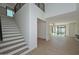 Bright and airy living room with hardwood floors and modern staircase at 3831 N 8Th St, Phoenix, AZ 85014