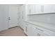 Pantry area featuring ample storage and white cabinets at 3831 N 8Th St, Phoenix, AZ 85014