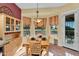Charming breakfast nook with natural lighting and views of backyard at 4906 S Verbena Ave, Gilbert, AZ 85298