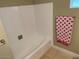 Clean white tiled shower at 6841 E Vista Dr, Paradise Valley, AZ 85253
