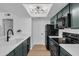 Modern kitchen with stainless steel appliances and ample counter space at 745 N Dobson Rd # 144, Mesa, AZ 85201