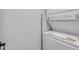 Close up of stacked washer and dryer appliances and their setting controls at 745 N Dobson Rd # 144, Mesa, AZ 85201