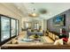Spacious resident lounge area featuring comfortable seating, stylish decor, and community TV at 745 N Dobson Rd # 144, Mesa, AZ 85201