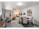 Cozy living space with access to the patio; combined living and dining area at 1120 E Beryl Ave, Phoenix, AZ 85020