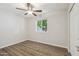 Bedroom featuring natural light and a ceiling fan at 1452 E Gary St, Mesa, AZ 85203
