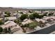 Charming aerial view showcasing a home with a well-maintained landscape in a tranquil neighborhood at 15235 S 30Th St, Phoenix, AZ 85048