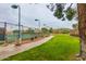 Outdoor tennis court next to a grassy area at a community recreation area at 15235 S 30Th St, Phoenix, AZ 85048