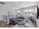 Stylish upstairs living space with comfortable seating, lots of light, and modern accents at 1555 E Ocotillo Rd # 16, Phoenix, AZ 85014