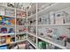 Organized pantry shelves filled with containers for easy storage and access at 1555 E Ocotillo Rd # 16, Phoenix, AZ 85014
