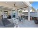 Relaxing outdoor patio with built-in grill and comfortable seating area at 1555 E Ocotillo Rd # 16, Phoenix, AZ 85014