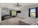 Large primary bedroom with natural light and ample space at 2934 S Woodruff Cir, Mesa, AZ 85212