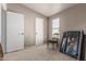 Bedroom with neutral carpet, good light, and ample room for decor or personal touches at 37334 N 17Th Ave, Phoenix, AZ 85086