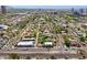 Expansive aerial view of a residential neighborhood with lush greenery, mature trees, and urban landscape at 530 W Willetta St, Phoenix, AZ 85003