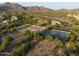 Community sports facility with tennis court, volleyball court, soccer field and picnic pavilion at 10931 N 129Th Way, Scottsdale, AZ 85259
