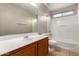 Bathroom features vanity with mirror, shower and toilet at 22322 W Loma Linda Cir, Buckeye, AZ 85326
