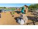 Community playground with a slide and climbing rocks offers lots of fun for families at 23042 E Excelsior Ave, Queen Creek, AZ 85142
