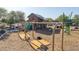 Community playground with swings, slides, and climbing structures ensures endless entertainment at 23042 E Excelsior Ave, Queen Creek, AZ 85142