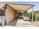 Attached covered carport perfect for keeping vehicles out of the sun at 3239 E Kings Ave, Phoenix, AZ 85032