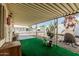Covered patio with stylish seating, great for outdoor living at 3239 E Kings Ave, Phoenix, AZ 85032