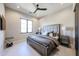 Cozy bedroom featuring a comfortable bed, neutral tones, and plenty of natural light at 37200 N Cave Creek Rd # 1045, Scottsdale, AZ 85262