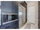 Kitchen featuring stainless steel appliances, microwave and built in refrigerator at 37200 N Cave Creek Rd # 1045, Scottsdale, AZ 85262