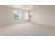 Large bedroom with carpet, ceiling fan and large window for natural light at 4051 E Torrey Pines E Ln, Chandler, AZ 85249
