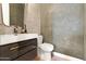 Modern bathroom with sleek vanity, stylish mirror, and contemporary fixtures at 4708 N 41St Pl, Phoenix, AZ 85018