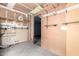 Unfinished basement with storage and shelving at 4740 W Bloomfield Rd, Glendale, AZ 85304