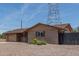 Single-story home featuring a low maintenance yard and an inviting facade at 5204 E Colby St, Mesa, AZ 85205