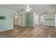 Open-concept living area features new flooring and ample space for entertaining guests at 5204 E Colby St, Mesa, AZ 85205