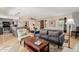Inviting living room with stylish decor, comfortable seating, and an open floor plan at 7101 E Cholla St, Scottsdale, AZ 85254