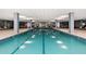 Enjoy a refreshing swim in this indoor pool, complete with clear lane markers and a clean, inviting design at 7117 E Rancho Vista Dr # 6007, Scottsdale, AZ 85251