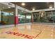 Indoor basketball court with hoops and a net for sports and recreation at 7180 E Kierland Blvd # 916, Scottsdale, AZ 85254