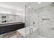 Luxurious bathroom featuring a modern tub and elegant marble finishes for a spa-like experience at 7180 E Kierland Blvd # 916, Scottsdale, AZ 85254