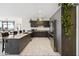Modern kitchen features sleek cabinetry, stainless steel appliances, and a large island at 7180 E Kierland Blvd # 916, Scottsdale, AZ 85254