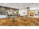 Modern lounge area featuring a bar counter, tables, and a cozy seating arrangement at 7180 E Kierland Blvd # 916, Scottsdale, AZ 85254