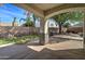 Inviting backyard patio with landscaped yard, perfect for outdoor relaxation and entertainment at 10402 E Javelina Ave, Mesa, AZ 85209