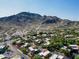 Expansive aerial view of residential area near mountains, perfect for scenic living at 10424 N 7Th Pl # 2, Phoenix, AZ 85020