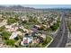 Beautiful aerial view highlighting tree lined streets, well-manicured lawns, and charming homes at 10424 N 7Th Pl # 2, Phoenix, AZ 85020