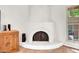 Fireplace in living room area at 10424 N 7Th Pl # 2, Phoenix, AZ 85020